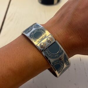 Vintage blue Coach bangle